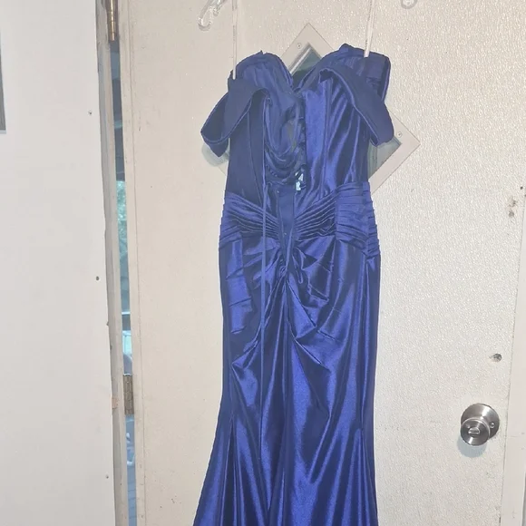 Sherri Hill Royal Blue Prom Dress From Royal We - Picture 5 of 6